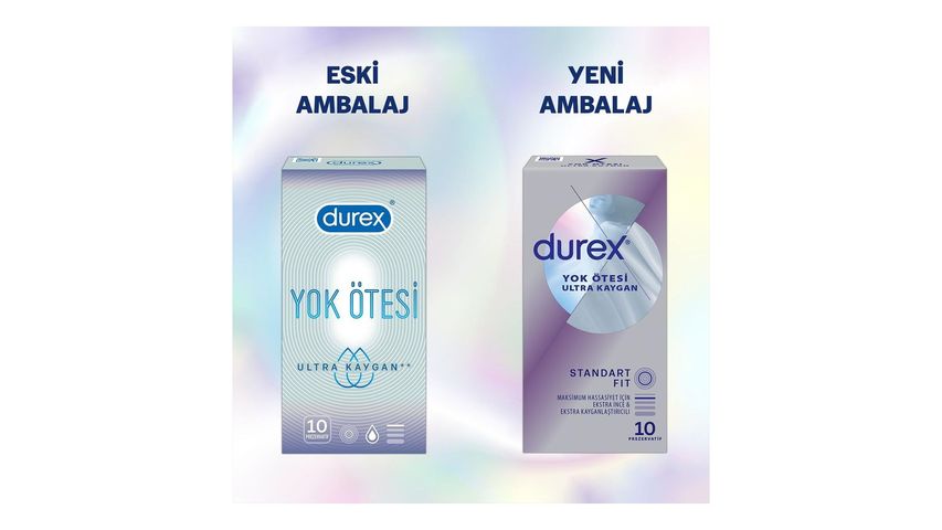 Durex Beyond Nothing Ultra Lubricated Thin Condoms 10 Pack