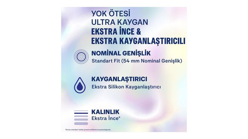 Durex Beyond Nothing Ultra Lubricated Thin Condoms 10 Pack