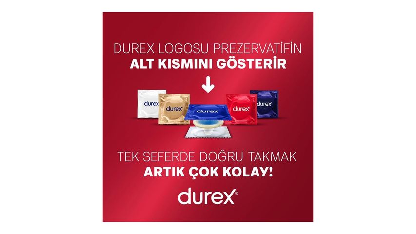 Durex Yakın Hisset XL Prezervatif 8'li