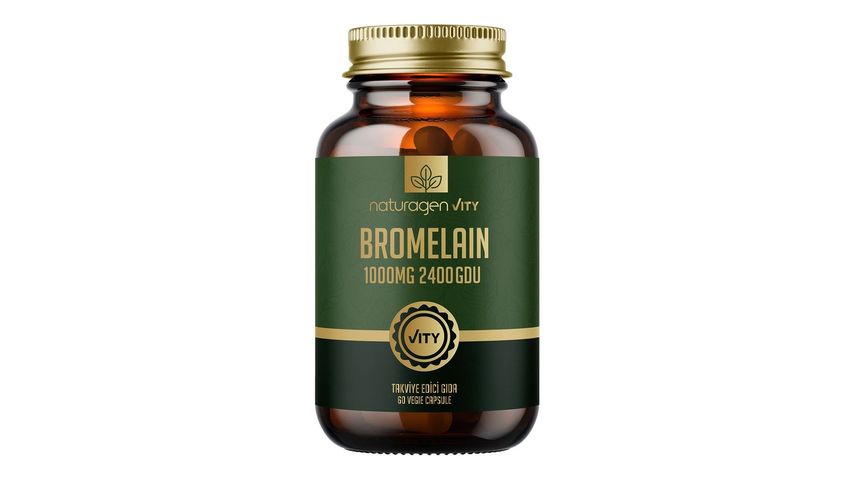 Naturagen Vity Bromelain 60 Kapsül 1000 mg