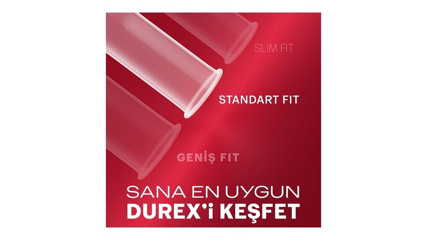 Durex Yakın Hisset Prezervatif 8'li