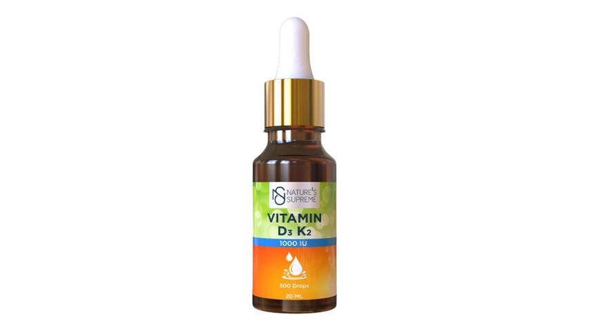 Nature's Supreme Vitamin D3 + K2 20 ml Damla