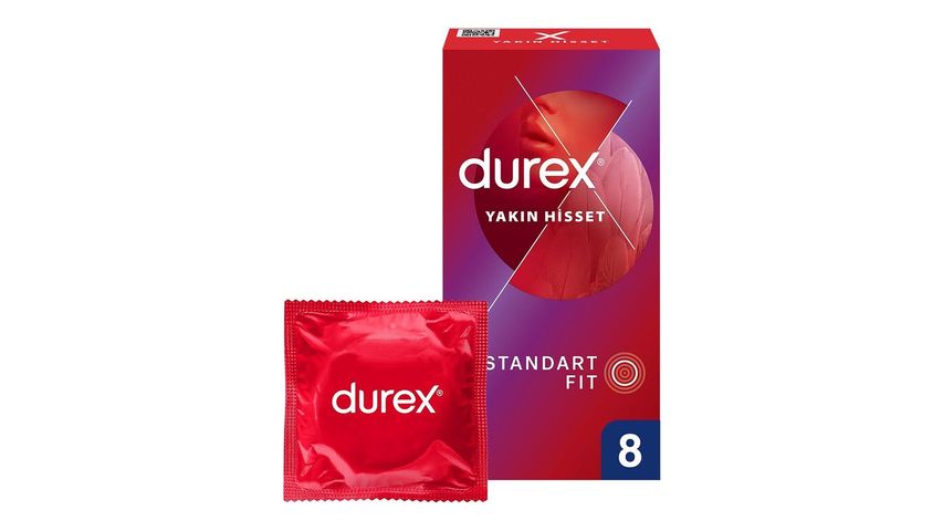Durex Yakın Hisset Prezervatif 8'li