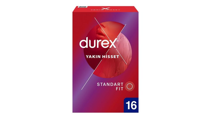 Durex Close Feel Standard Fit Thin Condoms 16 Pack