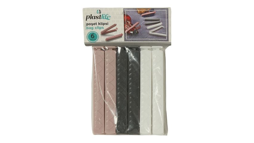 Plastlife Poşet Klipsi 6'lı