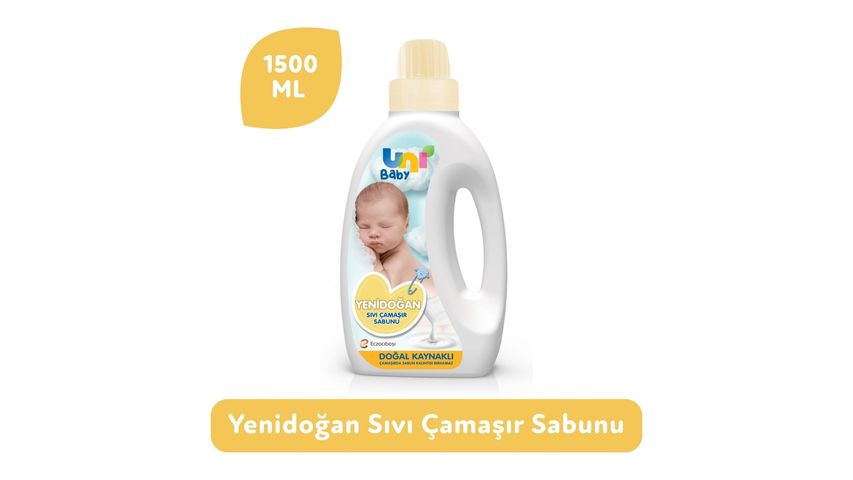 Uni Baby Yenidoğan Sıvı Çamaşır Sabunu 1500 ml