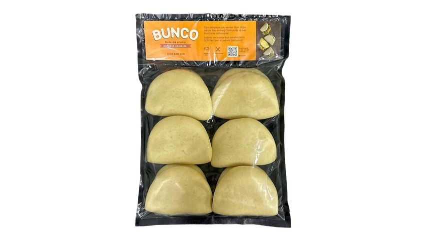Bunco Plain Bun 6 x 65 g