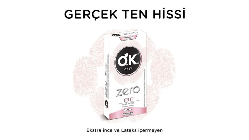 Okey Zero Tenn Prezervatif 8'li