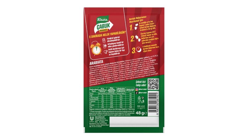 Knorr Quick Arabiata Pasta 48 g