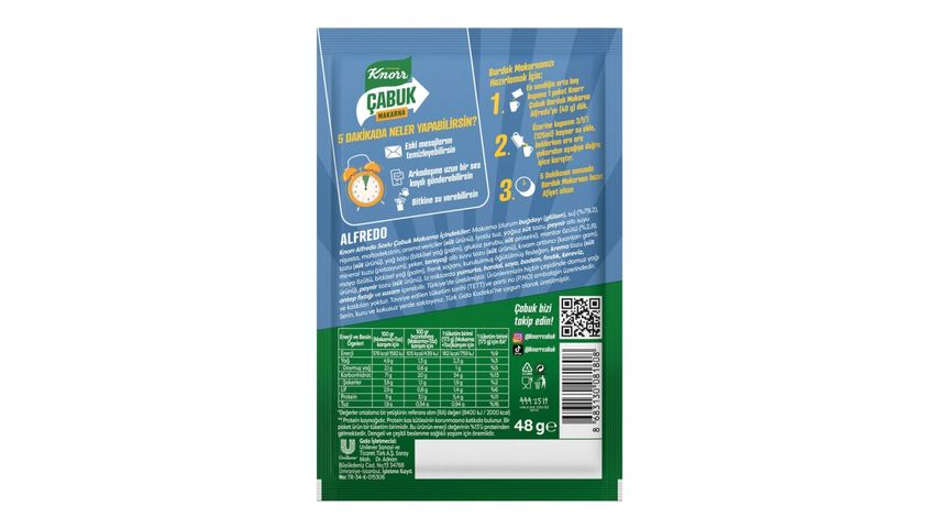 Knorr Quick Alfredo Pasta 48 g