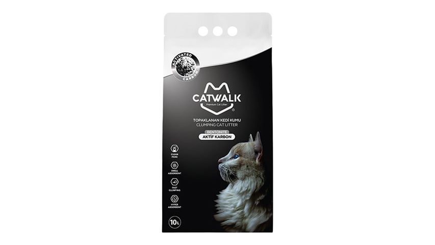 CATWALK Aktif Karbon Kedi Kumu 10 L