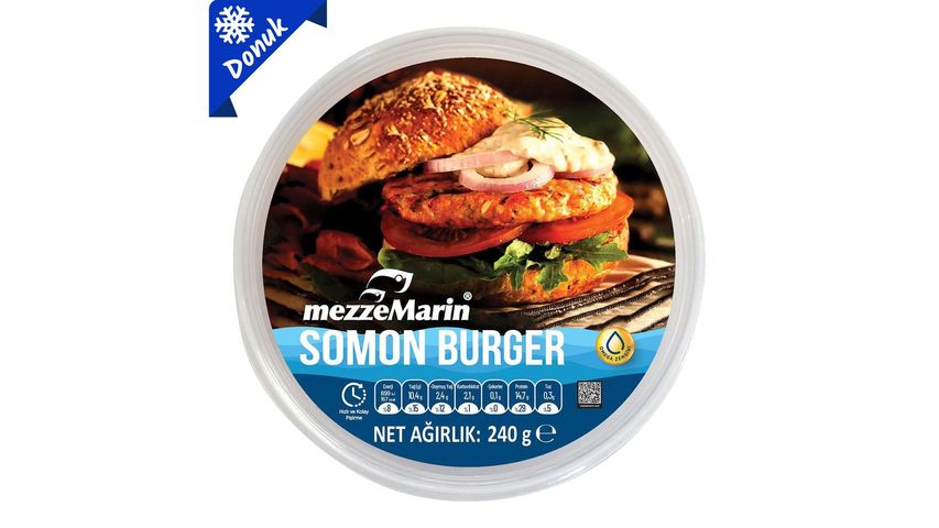 Mezzemarin Salmon Burger 2 pcs 240 g