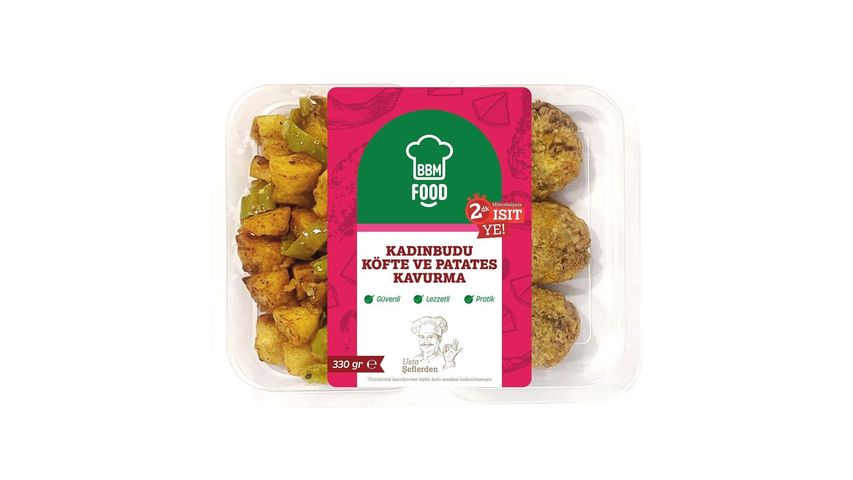 BBM Food Kadınbudu Köfte & Patates Kavurma 330 g