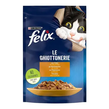 Felix Tavuklu Yaş Kedi Maması 85 g