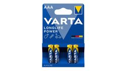 Varta Longlife Power AAA Alkaline Battery 4 pcs