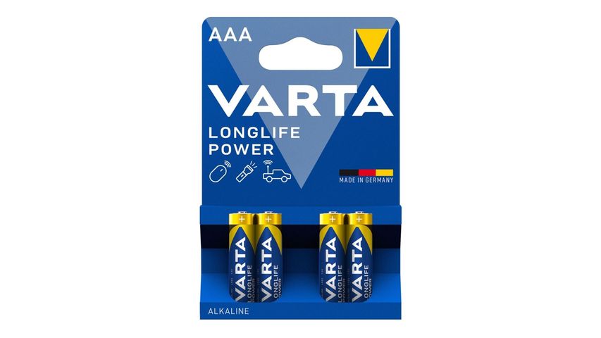 Varta Longlife Power AAA Alkalin Pil 4'lü Paket
