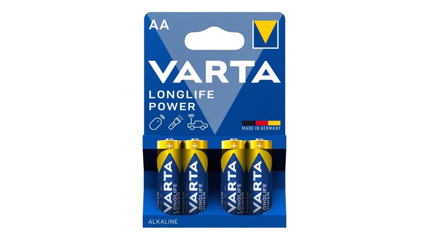 Varta Longlife Power AA Alkalin Pil 4'lü Paket