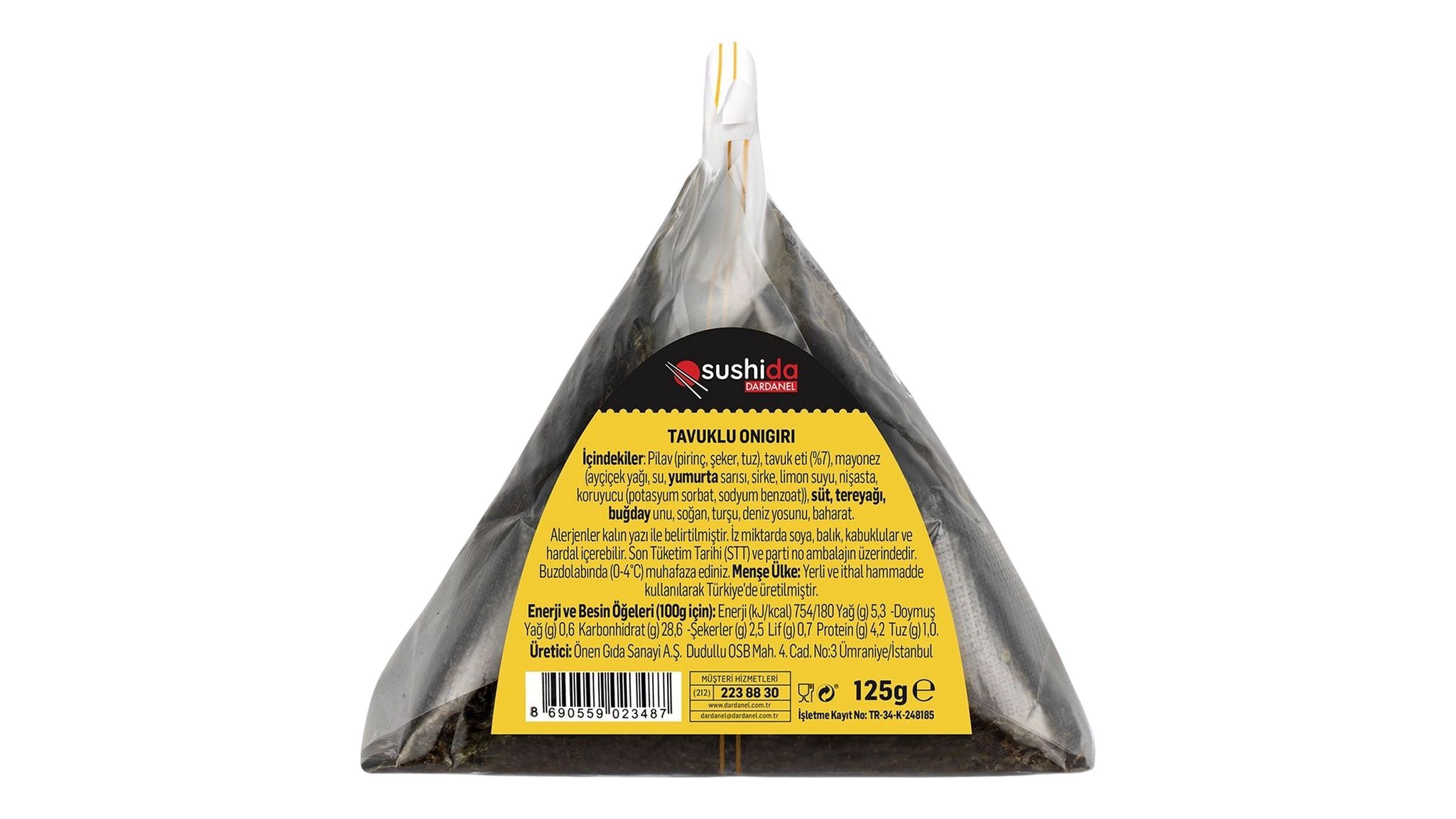 Buy Sushida Chicken Onigiri 125 g | Yemeksepeti Market
