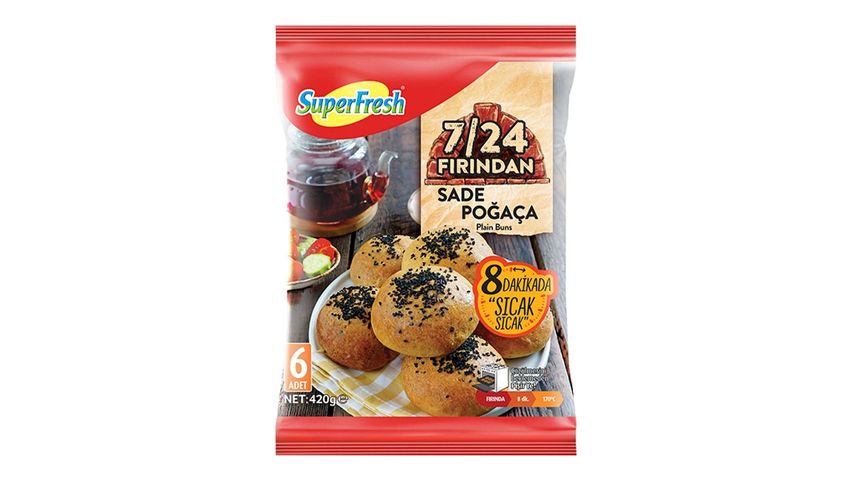 SuperFresh Sade Poğaça 420 g