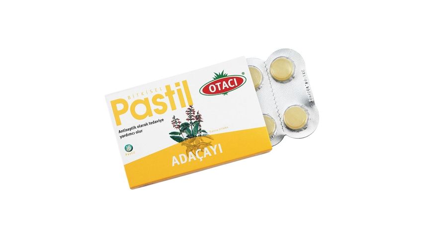 Otacı Adaçayı Bitkisel Pastil 16'lı