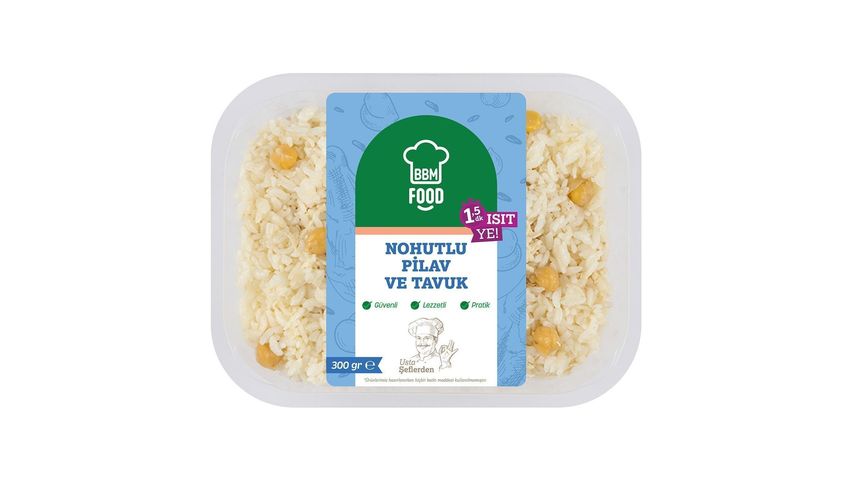 BBM Food Nohutlu Pilav & Tavuk 300 g