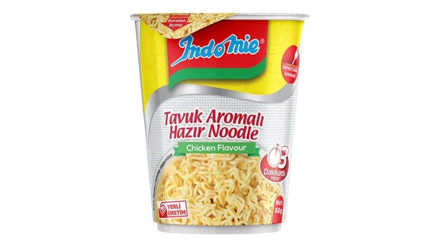 Indomie Bardak Tavuk Aromalı Noodle 60 g