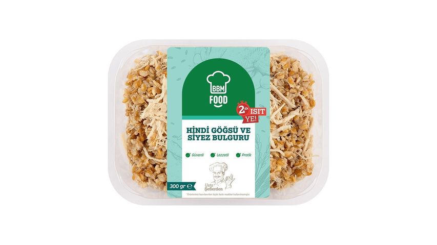 BBM Food Hindi Göğsü & Siyez Bulguru 300 g