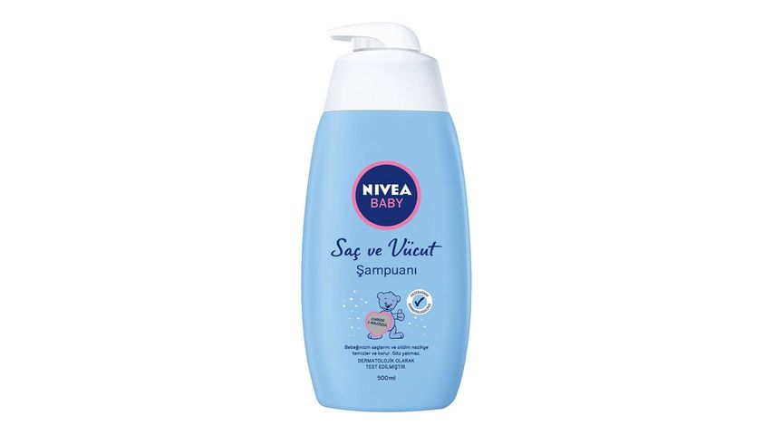 Nivea Baby Hair and Body Shampoo 500 ml