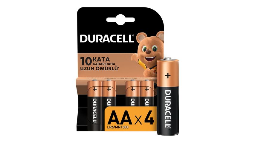 Duracell Basic Kalem Pil 4'lü AA