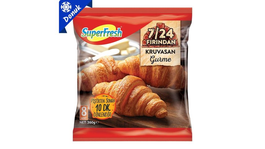 SuperFresh Baked Gourmet Croissants 8 pcs 360 g