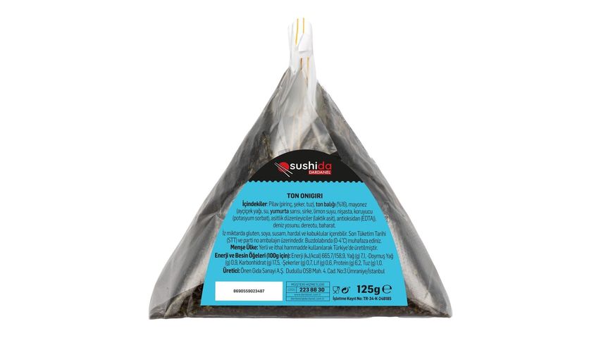 Sushida Onigiri Ton Balıklı 125 g