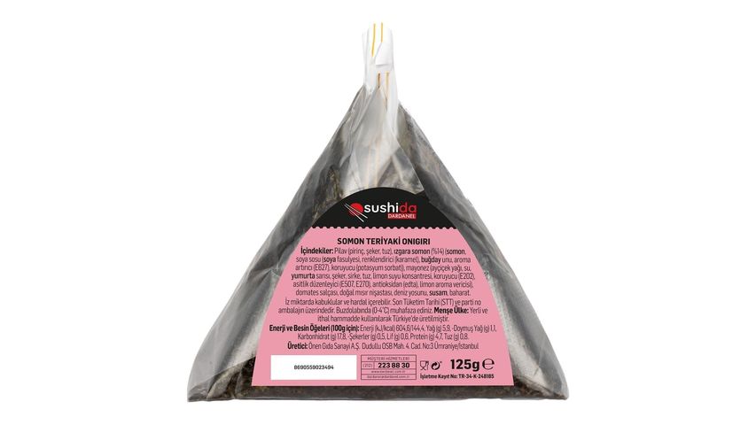 Sushida Onigiri Somon Teriyaki 125 g