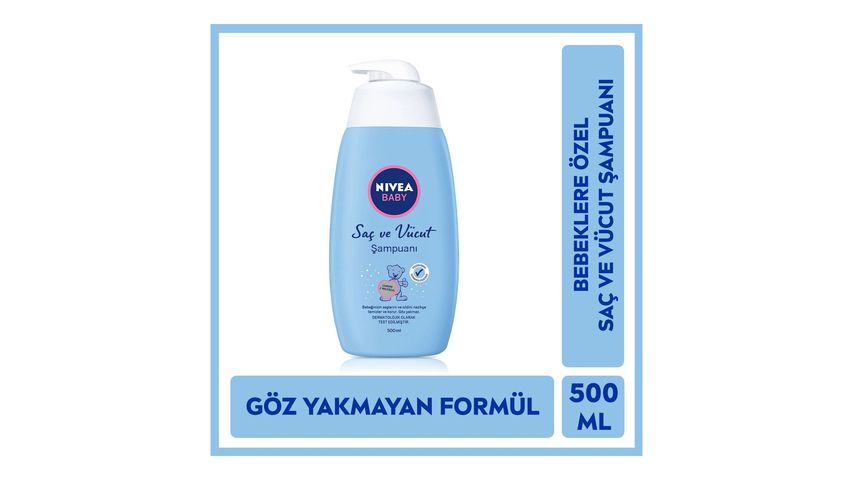 Nivea Baby Hair and Body Shampoo 500 ml