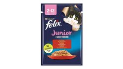 Felix Junior Sığır Etli Yavru Yaş Kedi Maması 85 g
