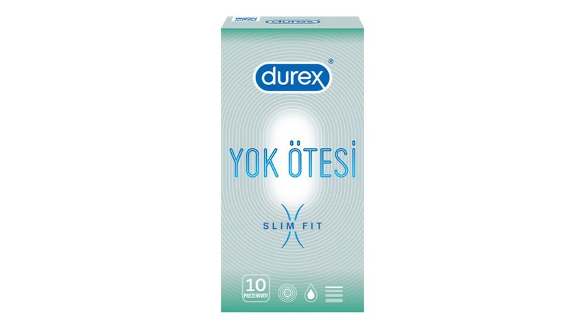 Durex Beyond None Slim Fit Thin Condoms 10 Pack