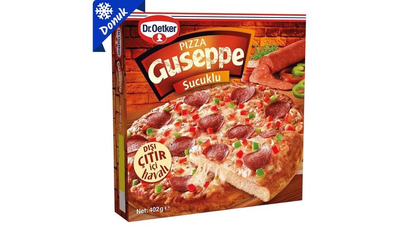 Dr. Oetker Guseppe Sucuklu Pizza 402 g