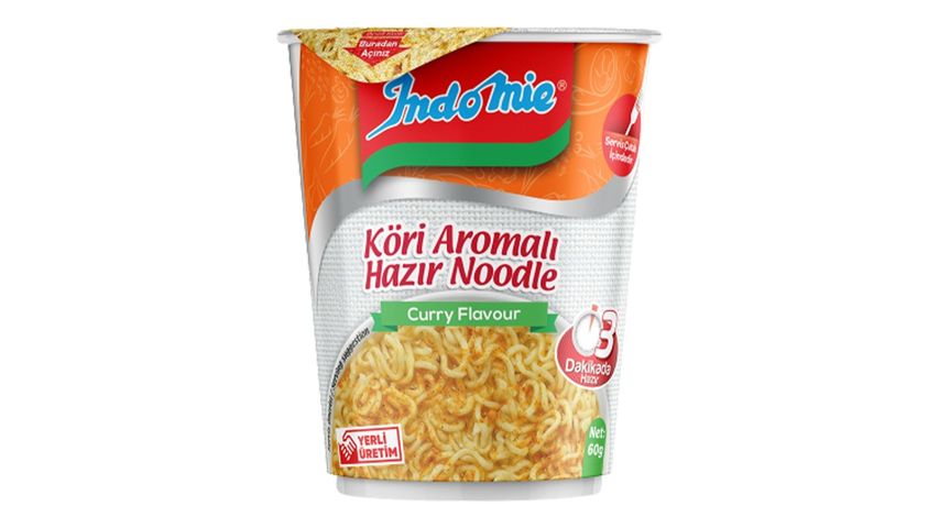 Indomie Cup Curry Flavored Noodles 60 g