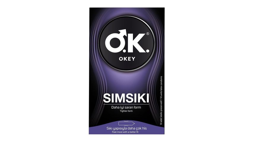 Okey Sımsıkı Prezervatif 10'lu
