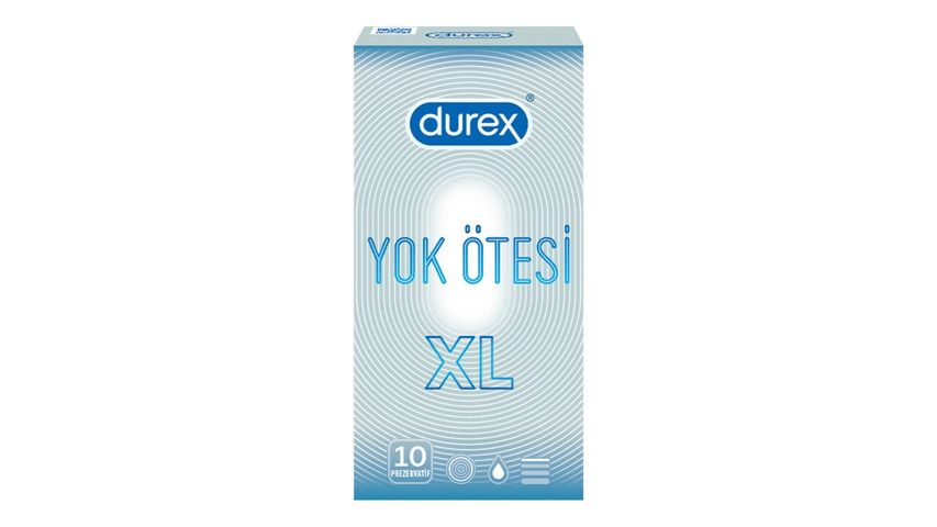 Durex Yok Ötesi XL Prezervatif 10'lu