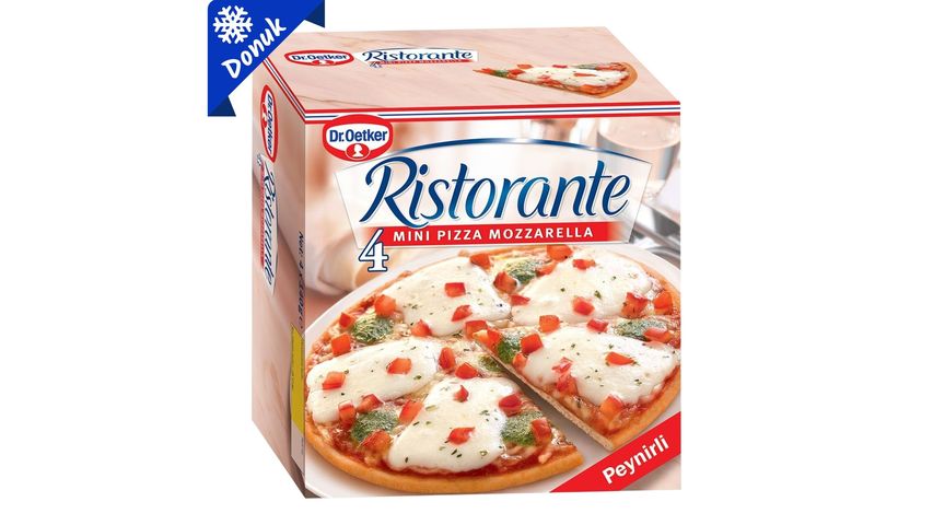 Dr. Oetker Mini Mozzarella Pizza 4’lü 560 g