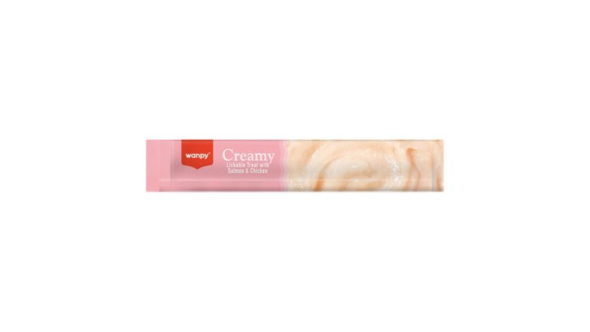 Wanpy Somonlu & Tavuk Etli Krema Köpek Ödül Maması 5 x 14 g