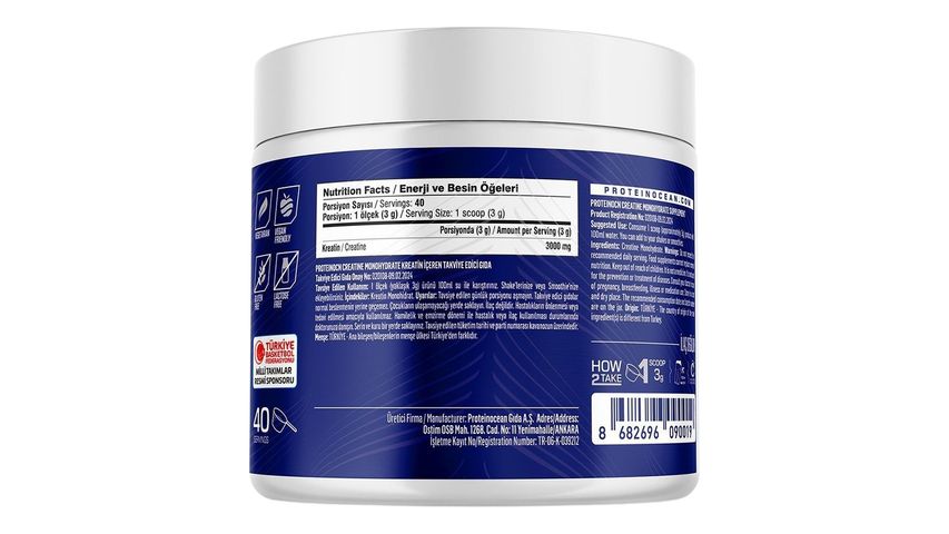 Protein Ocean Creatine 120 g - yemeksepeti.com