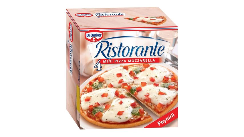 Dr. Oetker Mini Mozzarella Pizza 4’lü 560 g