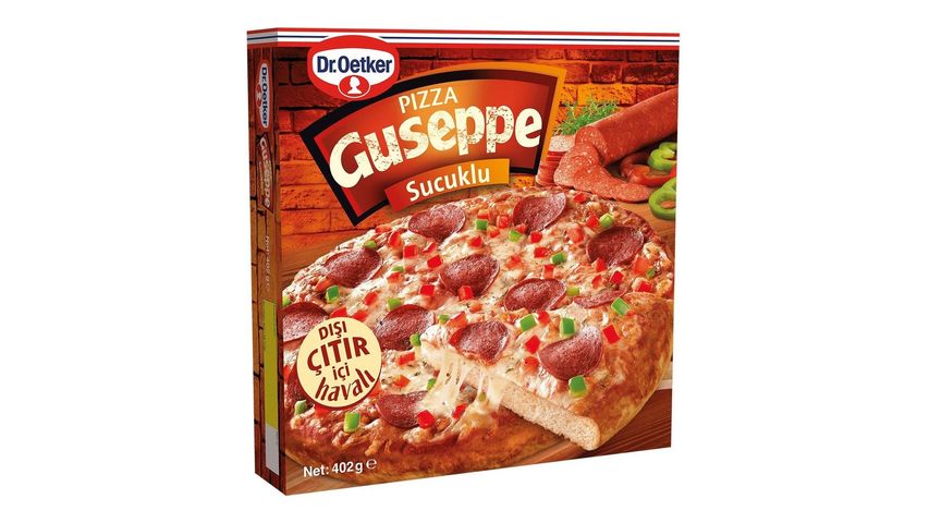 Dr. Oetker Guseppe Sucuklu Pizza 402 g