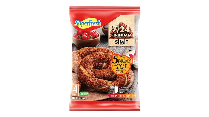 SuperFresh Baked Sesame Bagel 400 g