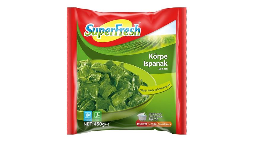 SuperFresh Chopped Spinach 450 g