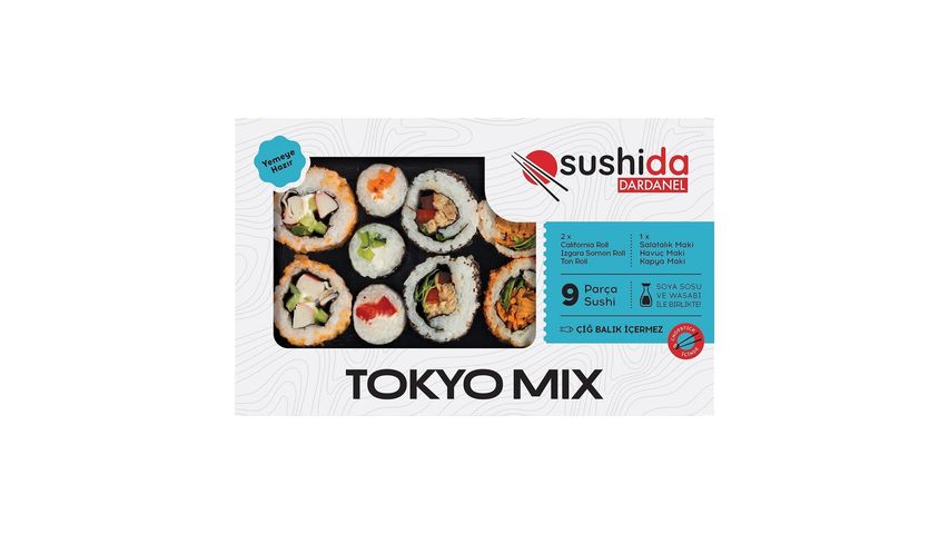Sushida Tokyo Mix Sushi 190 g
