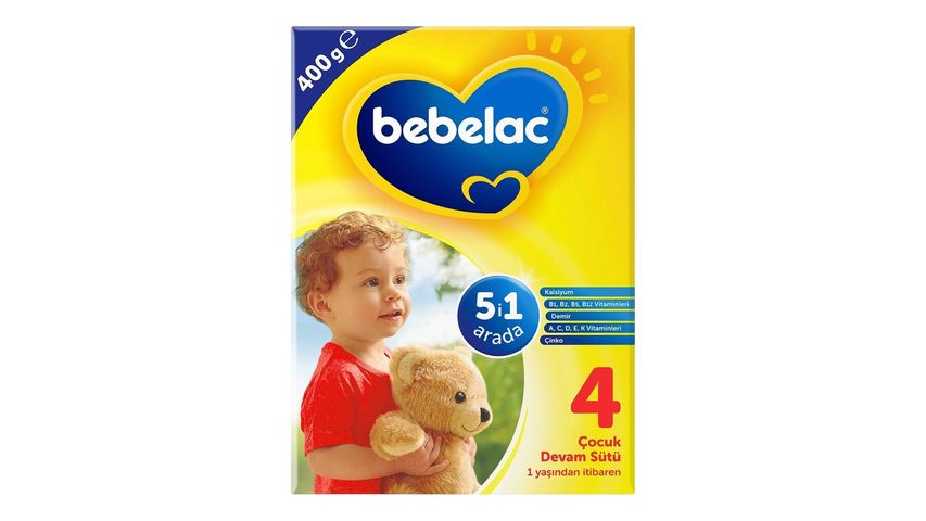 Bebelac 4 Growing-up Milk 1 Year+ 400 g