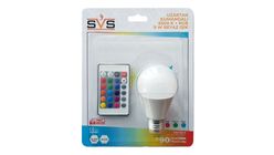 SVS Led Beyaz Ampul RGB Uzaktan Kumandalı 6500 K