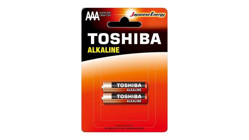 Toshiba LR03 Alkalin İnce Pil 2'li